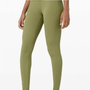 Bronzed green lululemon  Women's Leggings